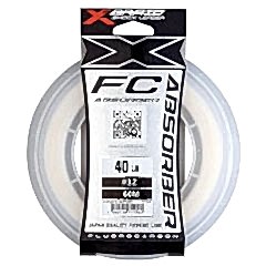 Ygk Xbraid Fc Absorber 60m 40lb 18.14kg 0.57mm