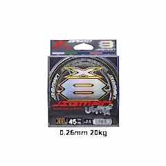 Ygk Xbraid Jigman Ultra X8 Pe 2.5 0.26mm 20kg 300m