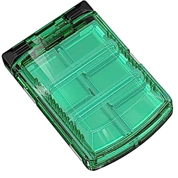 Mebao Klips ve İğne Kutusu – Şeffaf Yeşil