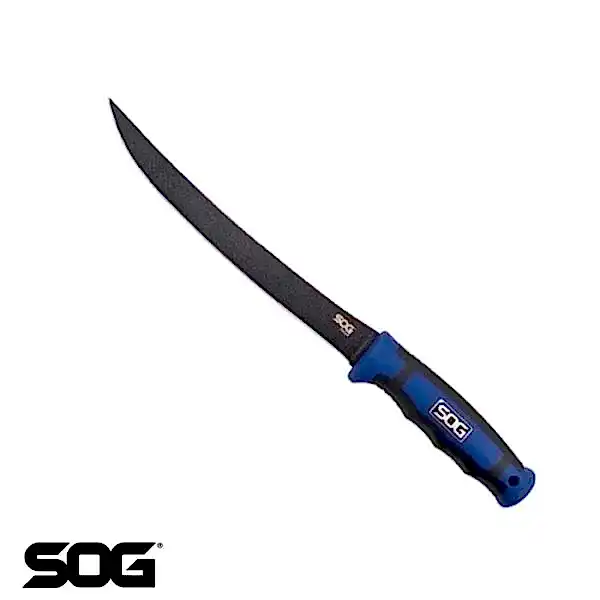 SOG FLT32K Fillet 7,5'' – Siyah Teflon Kaplama Fileto Bıçağı