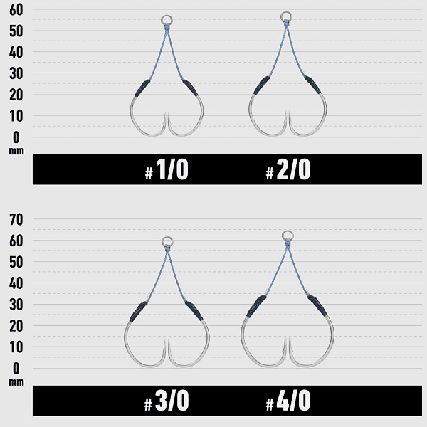 Vanfook Spinbull Flex 2.5cm 2/0 Asist Kancası