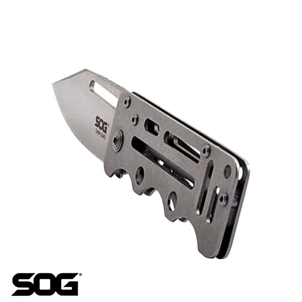 SOG EZ1 Cash Card Knife – 7 cm Klipsli Katlanır Çakı
