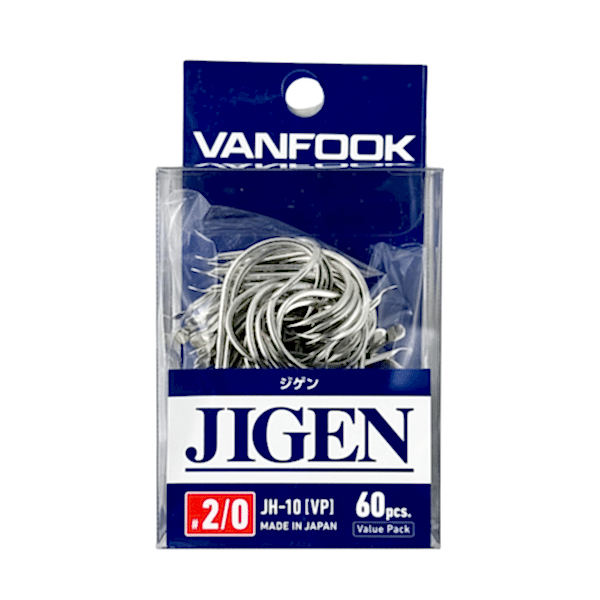 Vanfook Jigen JH-10 2/0 Avantajlı Paket 60 Adet Olta Kancası