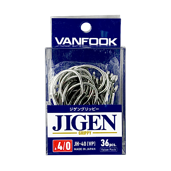 Vanfook Jigen Grippy JH-40 4/0 Avantajlı Paket 36 Adet Olta Kancası