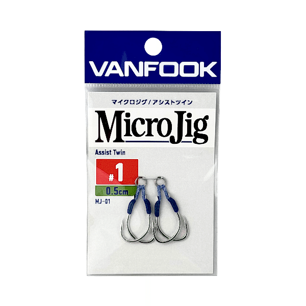 Vanfook Micro Jig Assist MJ-01 0.5cm No: 1 Asist Kancası