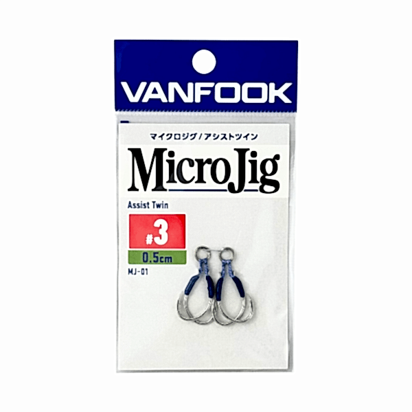 Vanfook Micro Jig Assist MJ-01 0.5cm No:3 Asist Kancası