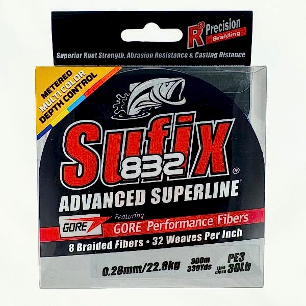 Sufix 832 Advanced Multicolor 0.28mm (PE3) 300m