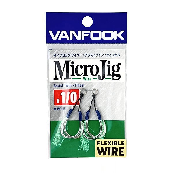Vanfook Micro Jig Assist Wire MJ-05 1cm No:1/0 Asist Kancası