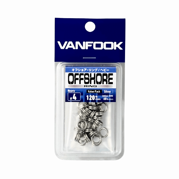 Vanfook Offshore Ring Heavy #4 54KG (120LB) 50 Adet Avantajlı Paket