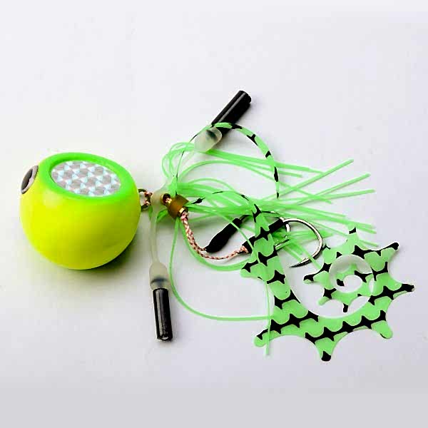 Big Red Eyes Tai Rubber 135g Sarı Yeşil