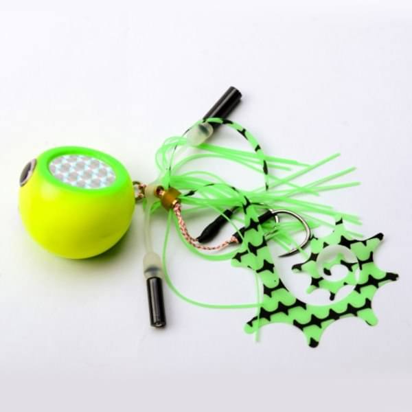 Big Red Eyes Tai Rubber 60g Sarı Yeşil