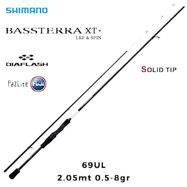 Shimano Bassterra XT+ Lrf 205 Cm 0.5-8 Gr Lrf Kamışı