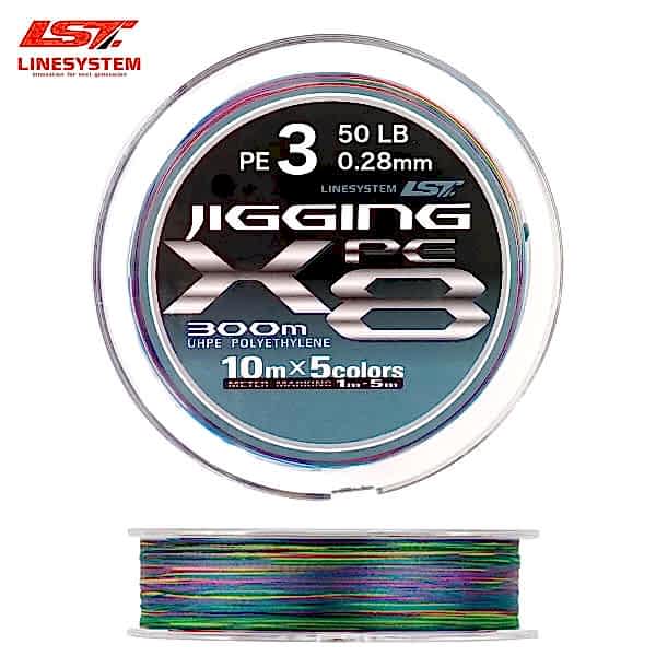 Linesystem Jigging X8 İp Misina PE 3.0 0.28mm 50lb 300m