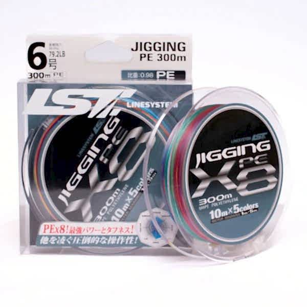 Linesystem Jigging X8 İp Misina PE 6.0 0.40mm 80lb 300m