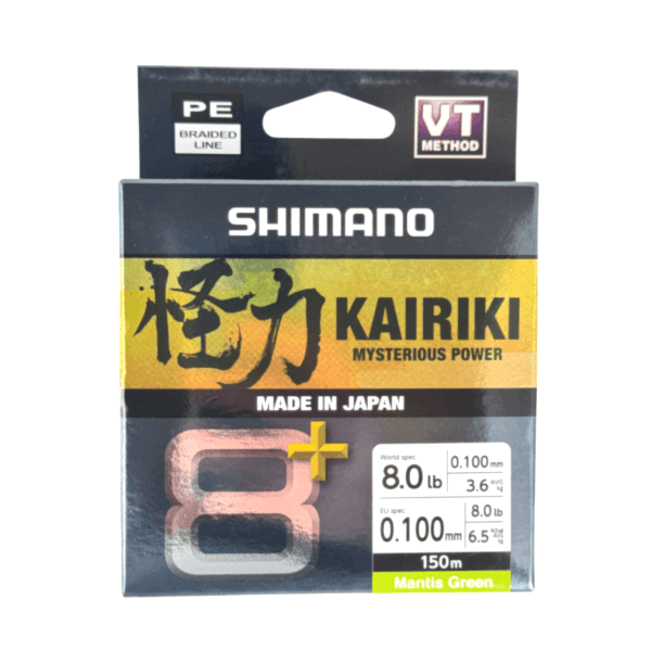 Shimano Kairiki 8+ 150m 0.10mm Mantis Green İp Misina