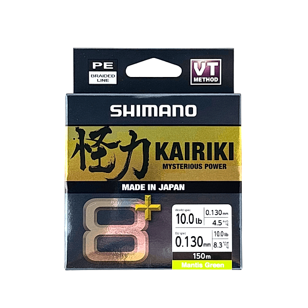 Shimano Kairiki 8+ 150m 0.13mm Mantis Green İp Misina