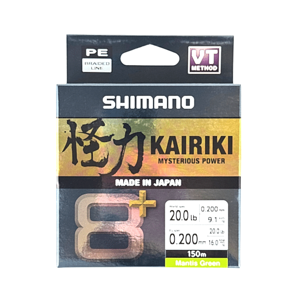 Shimano Kairiki 8+ 150m 0.20mm Mantis Green İp Misina